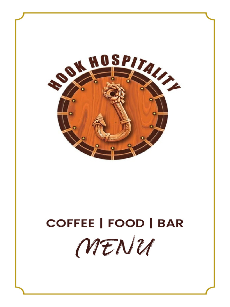 Hook Cafe Menu Overview | PDF | Foods | Cuisine