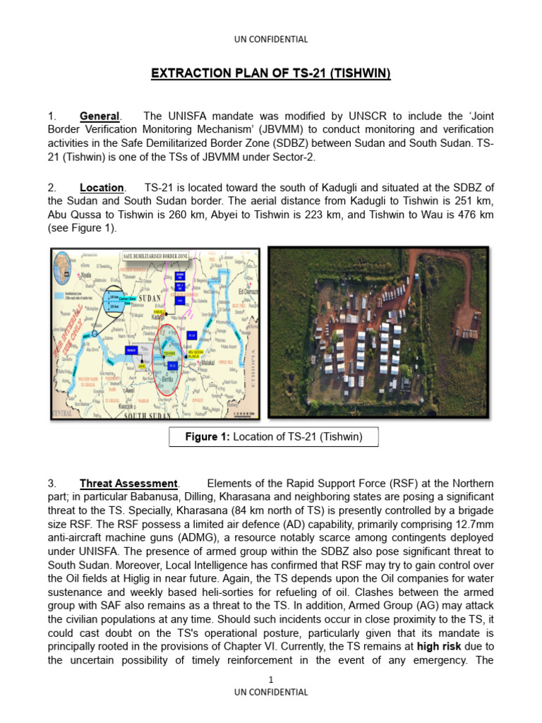 TS-21 Extraction Plan Overview | PDF