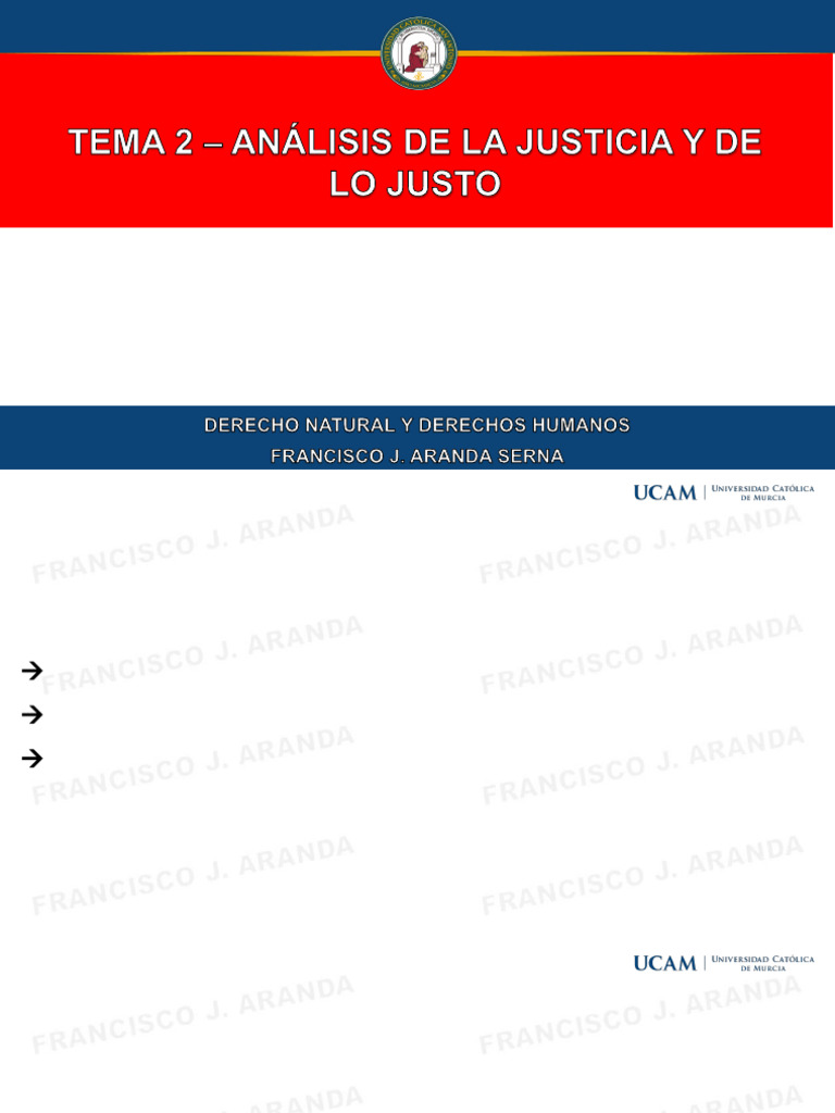 Tema 2. Análisis de La Justicia y de Lo Justo | PDF | Justicia | Crimen ...