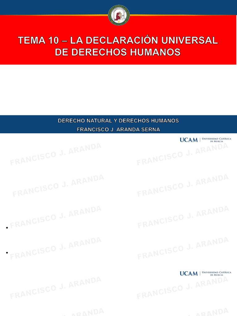 Carta y Declaración de Derechos Humanos | PDF | Naciones Unidas ...