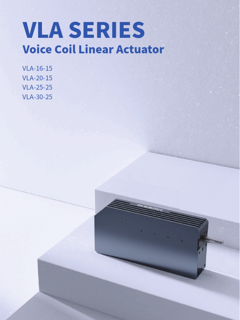 VLA Series EN | PDF | Inductor | Actuator