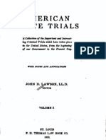 American State Trials 1918 Volume x