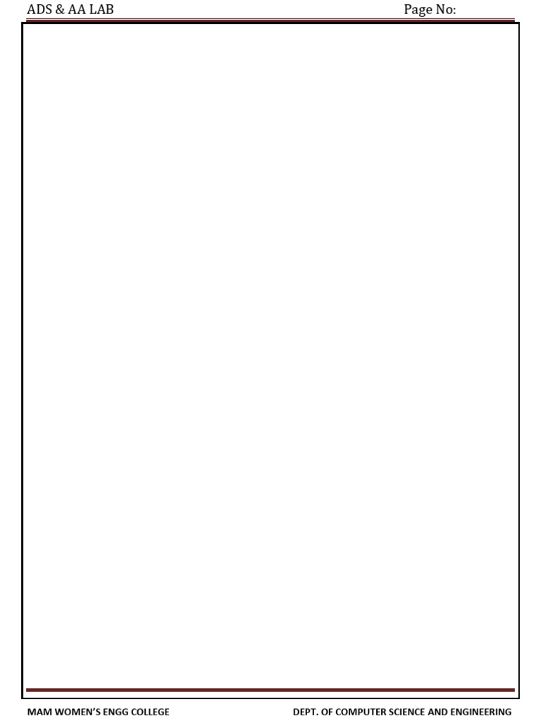Ads&Aa Lab Manual r23 - Outputs | PDF | Vertex (Graph Theory) | Integer ...