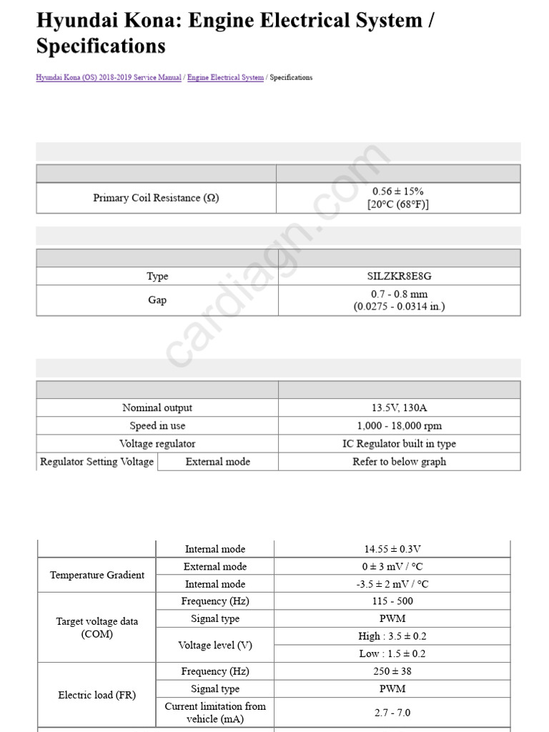 04 Engine Electrical System | PDF | Inductor | Anti Lock Braking System