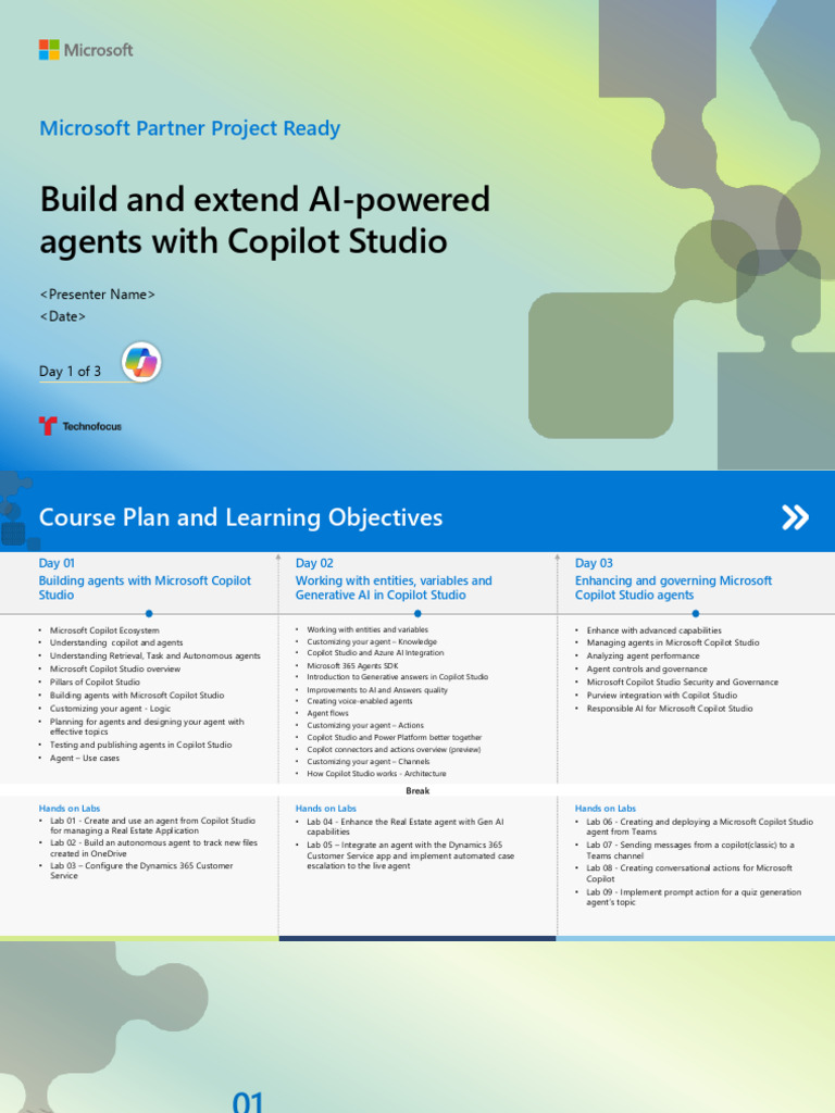 Building AI Agents with Copilot Studio | PDF | Artificial Intelligence ...