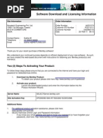 Software Download and Licensing Information: Two (2) Steps To Activating Your Product