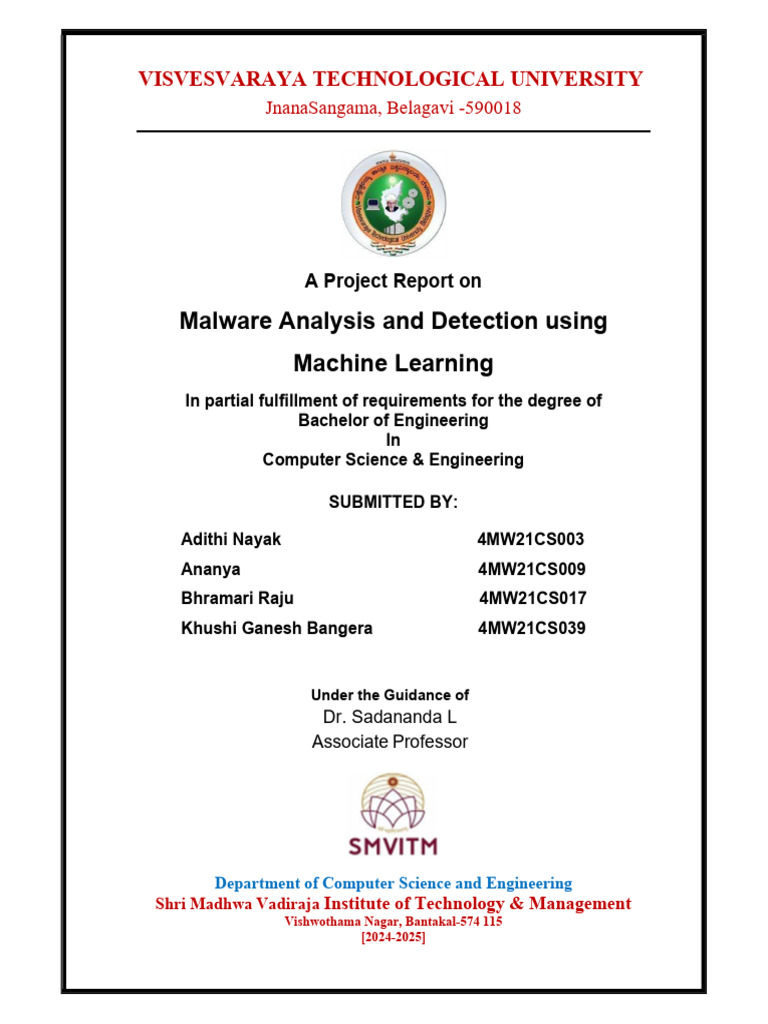 Dynamic Malware Analysis with ML | PDF | Machine Learning | Malware