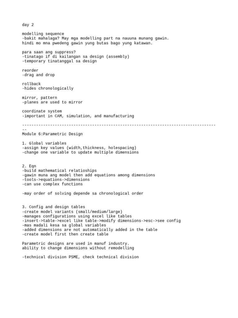 Understanding Parametric Design Basics | PDF