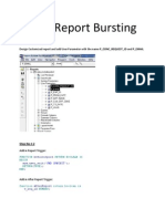 XML Report Bursting Configuration