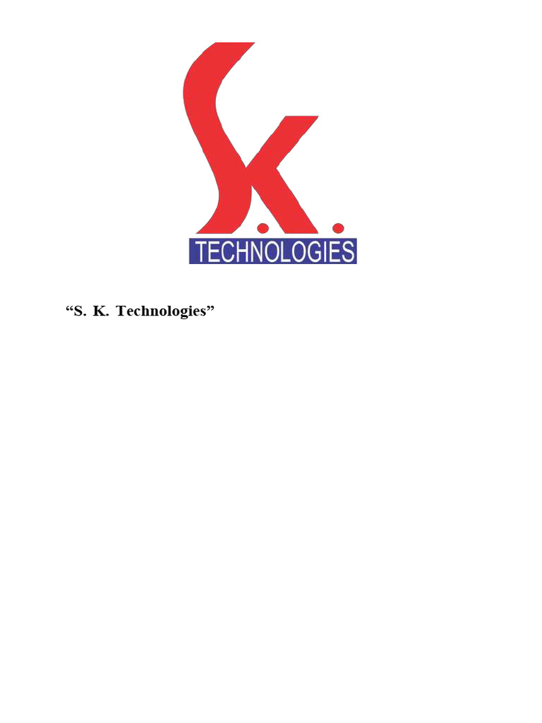 SK Technologies Broucher | PDF | Physical Sciences | Materials