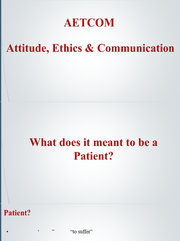 Enhancing Doctor-Patient Empathy | PDF | Empathy | Patient