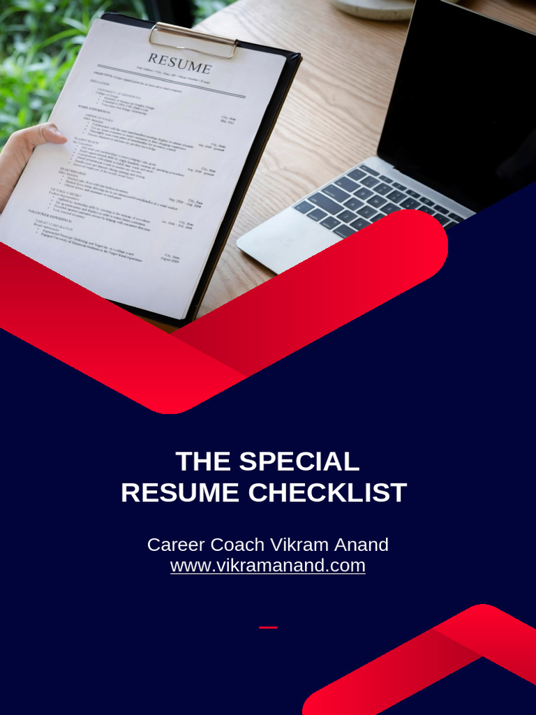 Resume Checklist | PDF