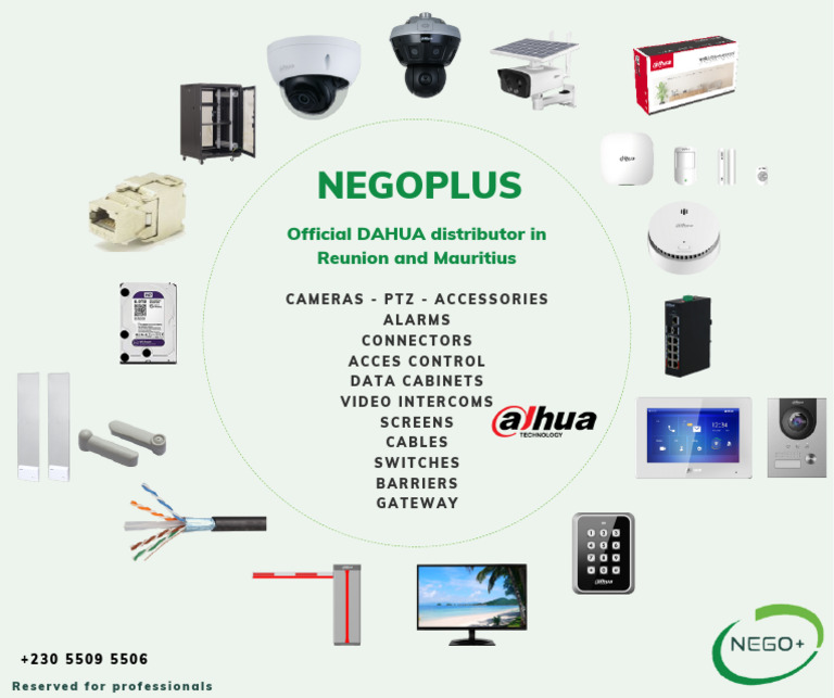 Negoplus: DAHUA Solutions for Pros | PDF