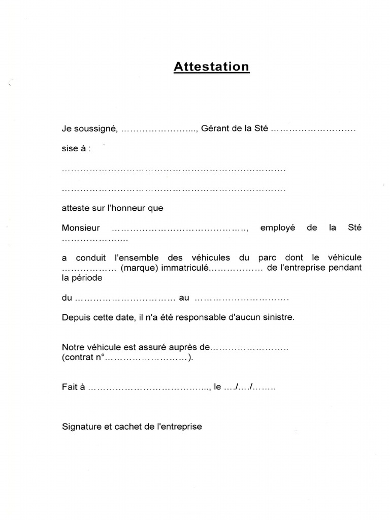 Attestation | PDF
