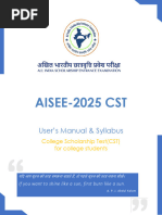 Aicee - 2026 Information Brochure | PDF | Qualifications | Educational ...