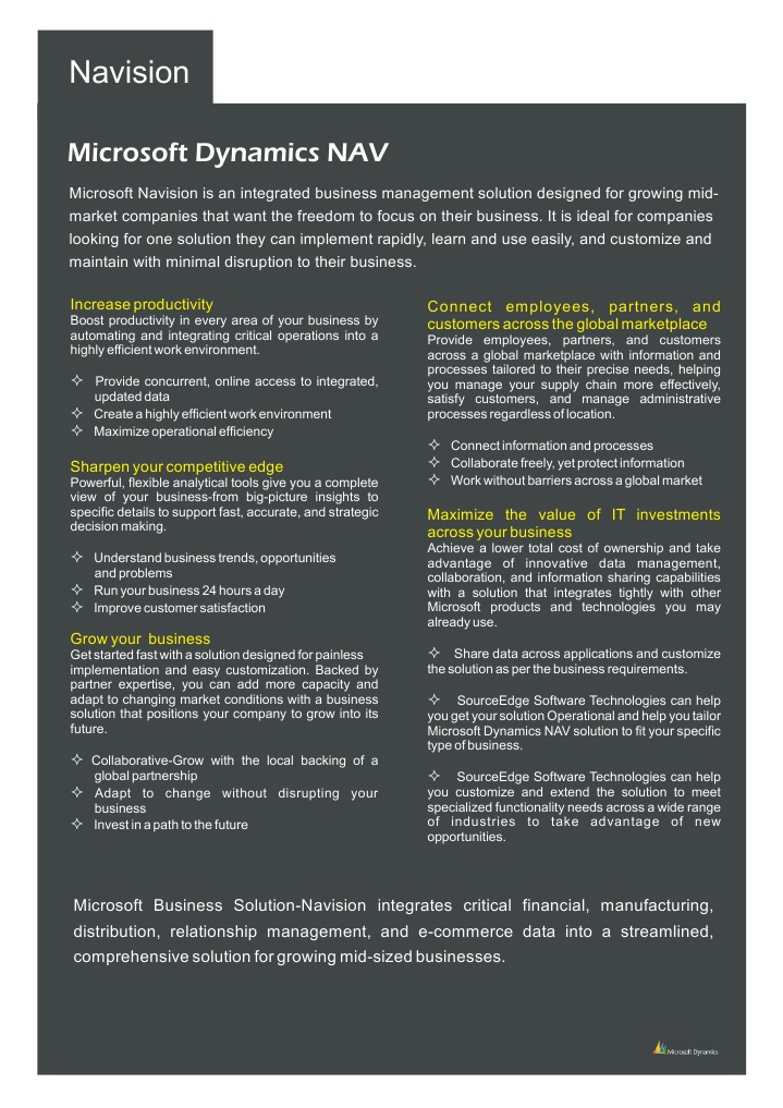 MS Navision | PDF