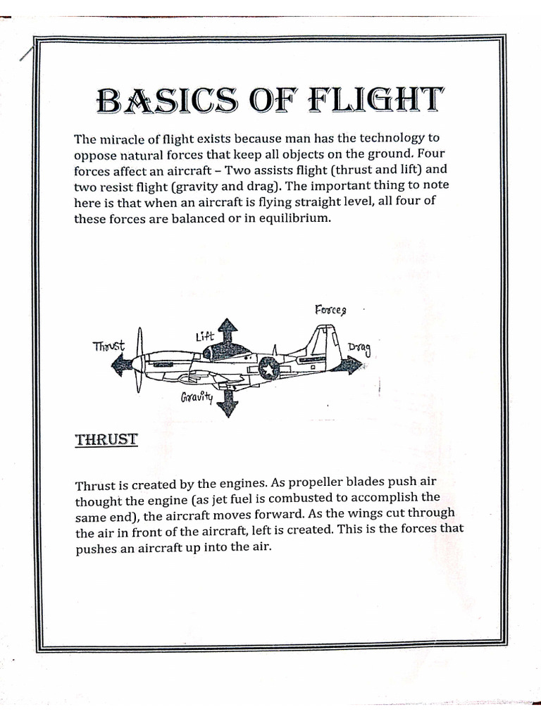 Basics of Flight | PDF