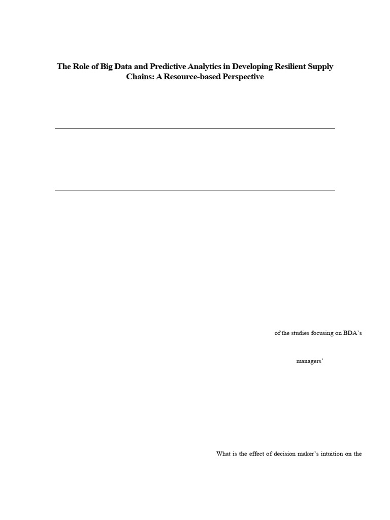 Revised Manuscript IFAC - Final | PDF | Psychological Resilience | Business