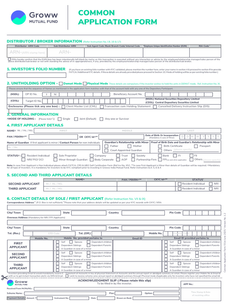 New Common Application Form | PDF | Banks | Debit Card