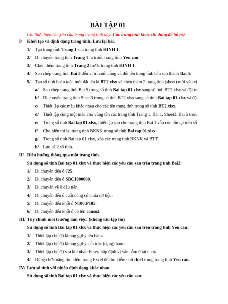 Bai Tap 01 | PDF