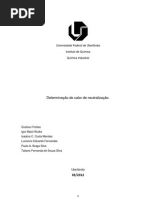3 relatorio - determinação do calor de neutralização