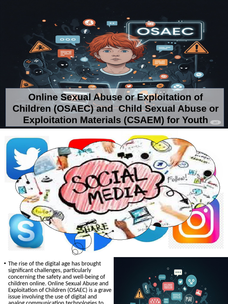 Understanding OSAEC and CSAEM | PDF | Human Trafficking | Child Sexual ...