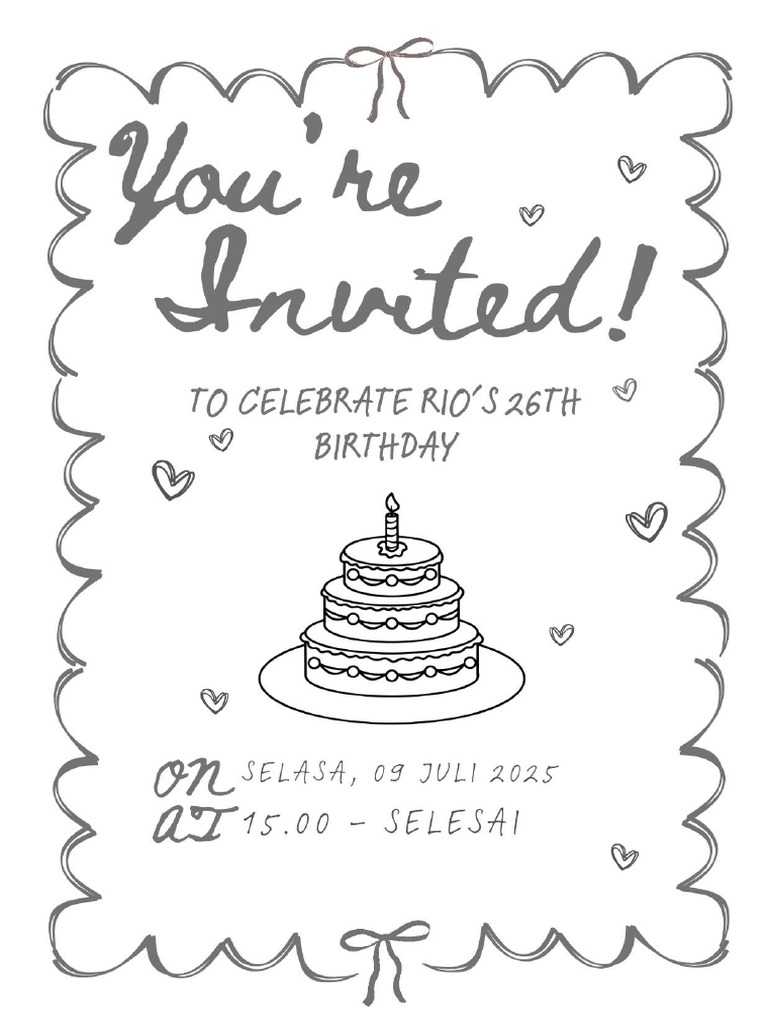 Birthday Invitation!!! | PDF