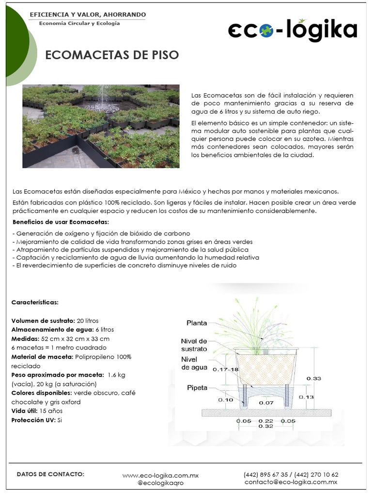 Ecomacetas: Jardines Sostenibles en Casa | PDF | Agua | Reciclaje