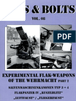 Nuts and Bolts Vol 08 Experimental Flak Weapons of The Wehrmacht Pt.2