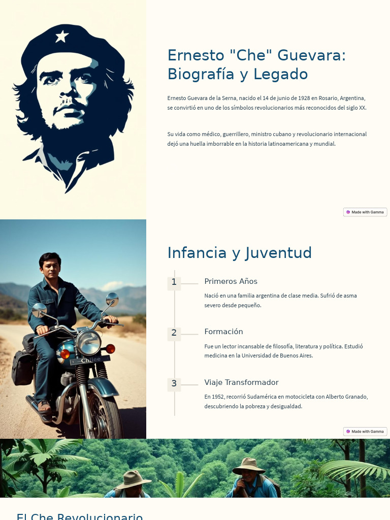 Ernesto Che Guevara Biografia y Legado | PDF | Che Guevara | Cuba