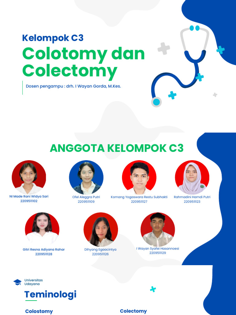 Prosedur Colotomy dan Colectomy | PDF