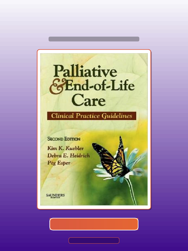 Real Test Bank Palliative and EndOfLife Care 2nd Edition Ebook and ...