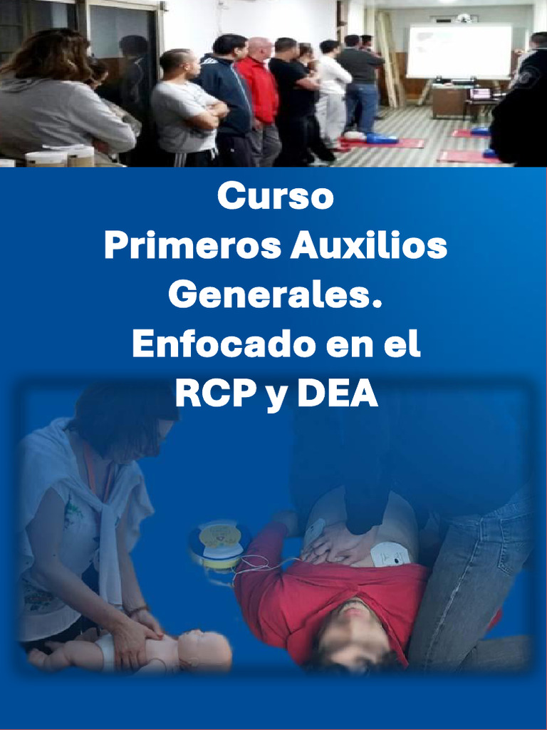 Curso de RCP y DEA en Primeros Auxilios | PDF | Reanimación ...