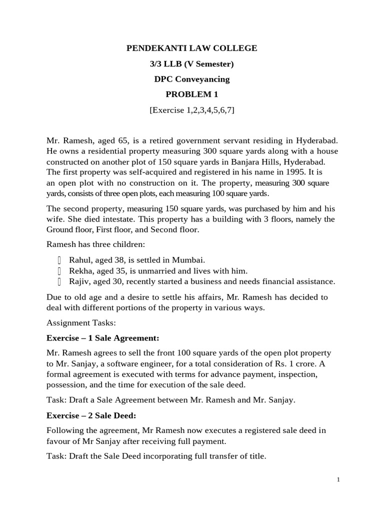 Conveyancing 1,2,3,4,5,6,7 | PDF | License | Mortgage Law