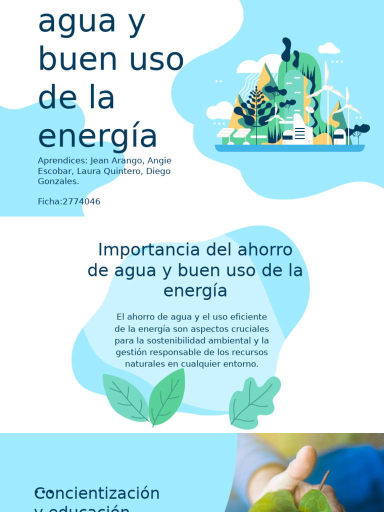 Ahorro de Agua y Energía Eficiente | PDF