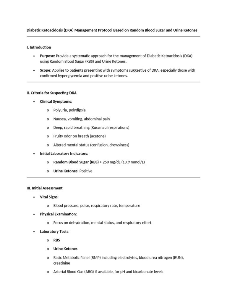 Diabetic Ketoacidosis | PDF | Medical Specialties | Clinical Medicine