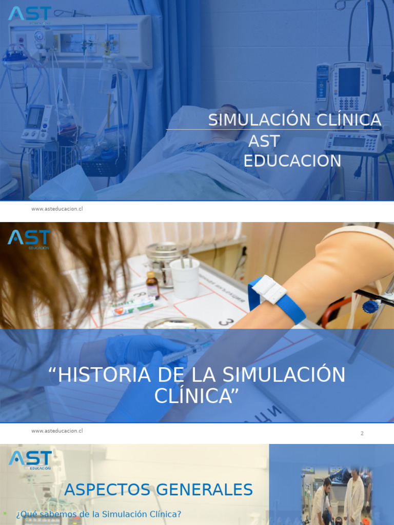 Historia y evolución de la simulación clínica | PDF | Medicina