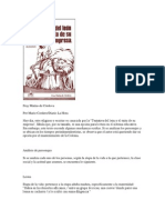 Análisis de la fábula 'Tentativa del león y el éxito de su empresa' de Fray Matías de Córdova