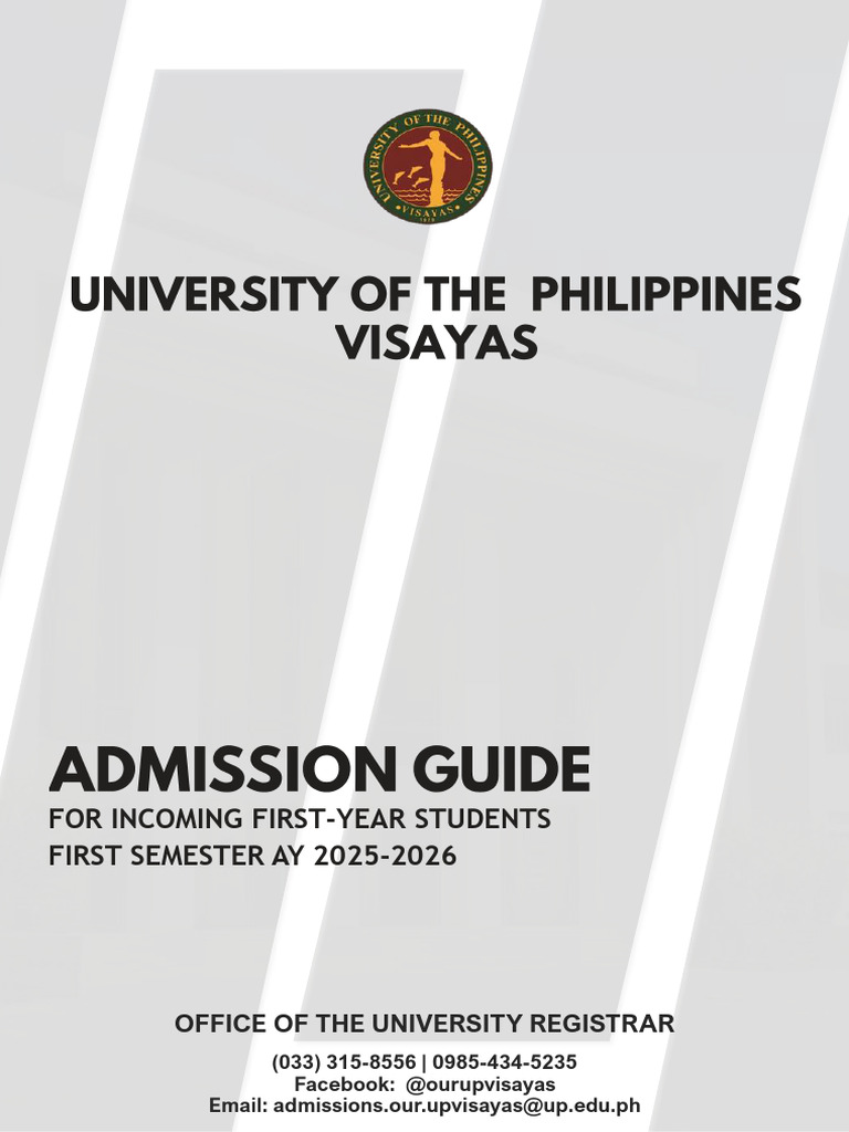 UPCM Admission Details for AY 2025-2026 | PDF