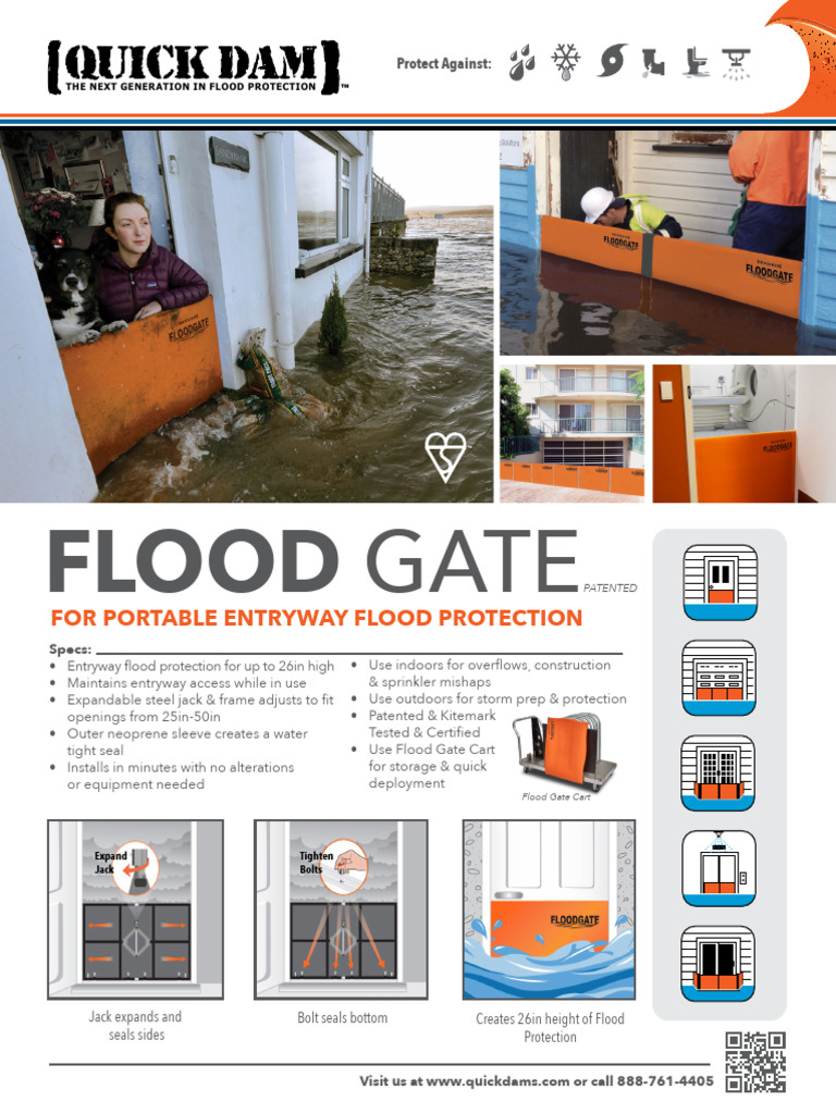 Portable Flood Gate Protection System | PDF