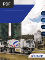 Catálogo de Concretos CEMEX | PDF | Hormigón | Cemento