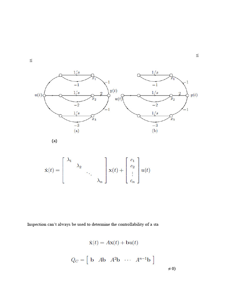 Controllability and Observability | PDF | Matrix (Mathematics ...