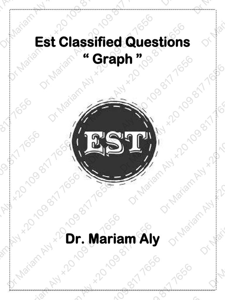 Graph Est Classified 3 | PDF