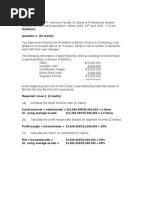 ADMS 2510 Final Exam W 2005 Solutions