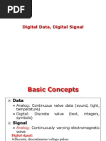 Digital Data Digital Signal