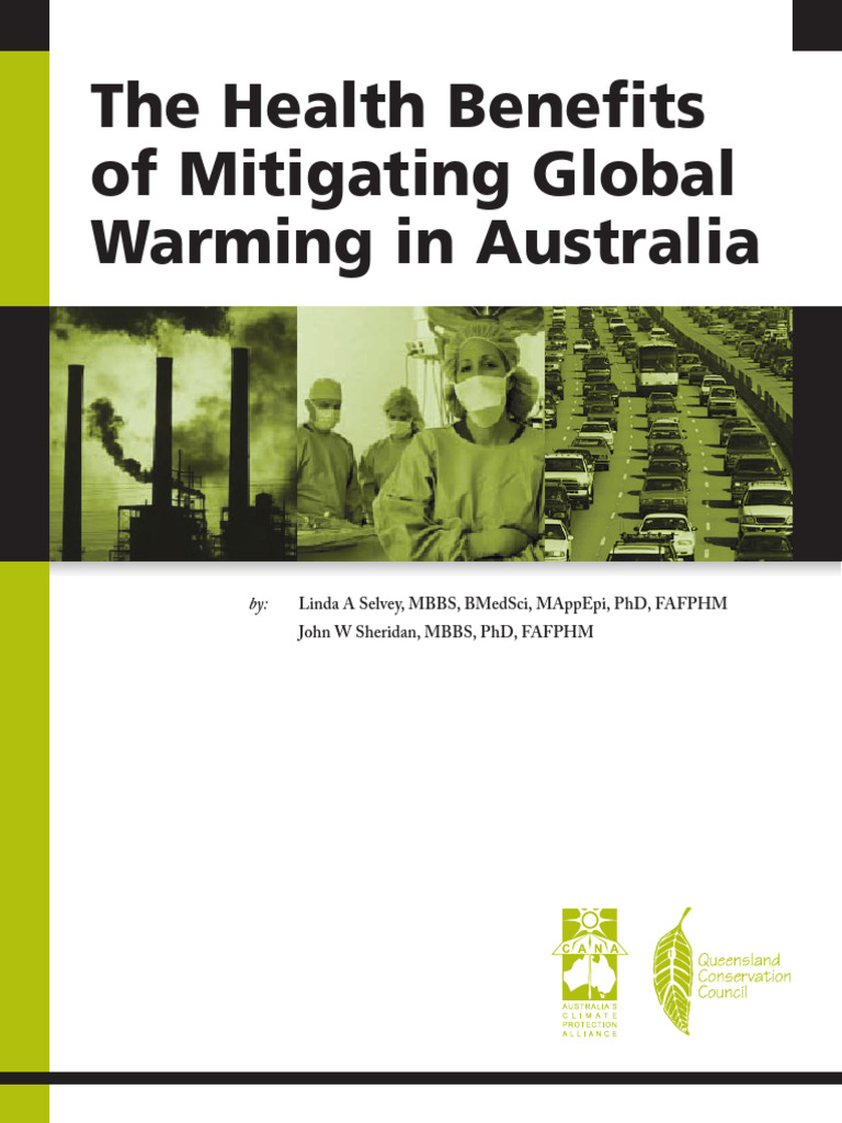 Health Impacts of Climate Change in Australia | PDF | Greenhouse Gas ...