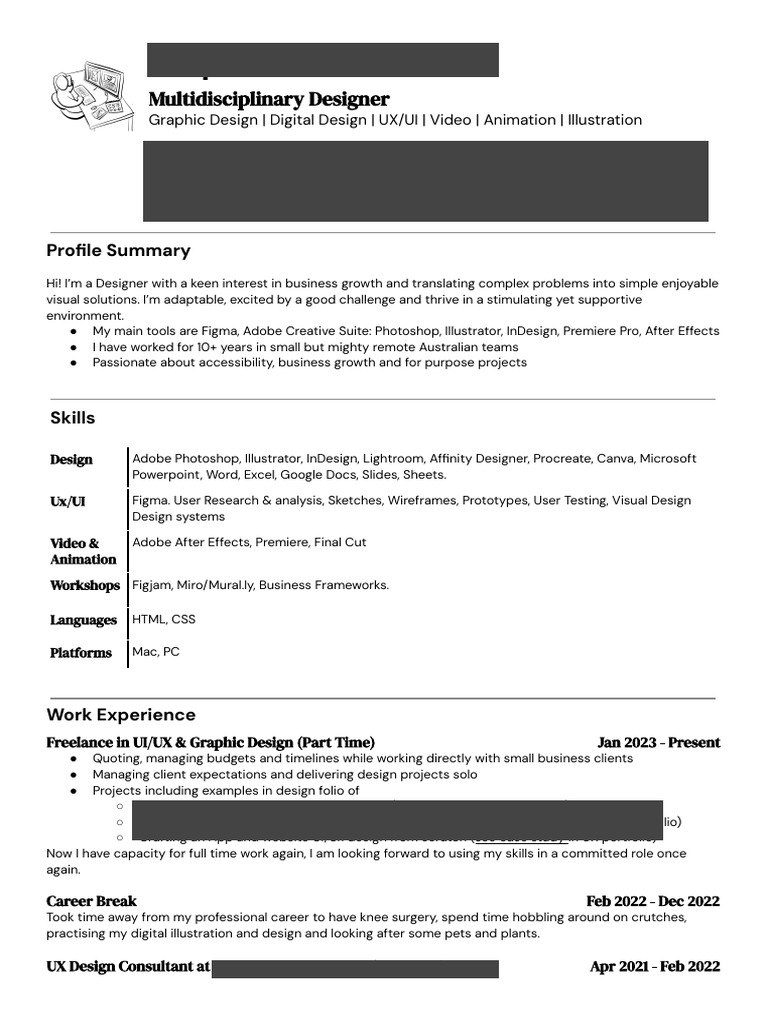 Designer 2024 - SA - Resume (3) - 240417 - 231812 | PDF | Usability ...