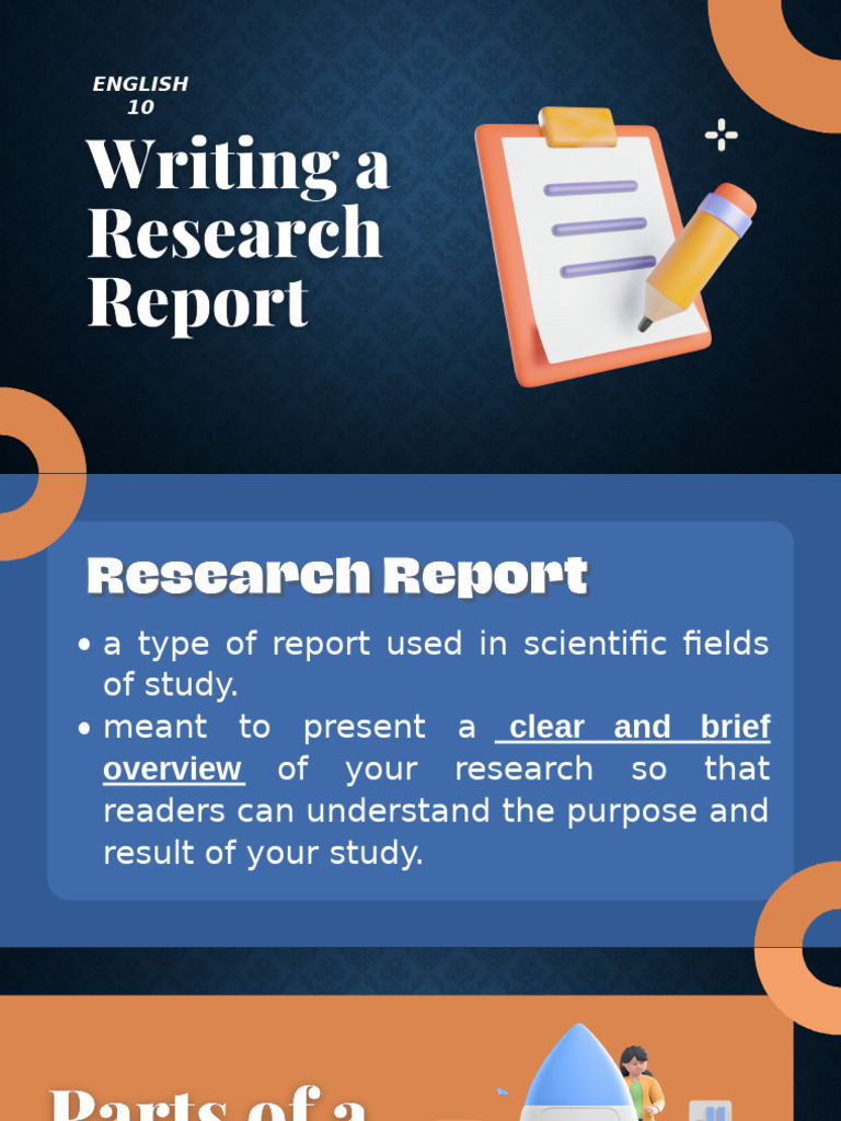 Lesson 1-Writing A Research Report | PDF