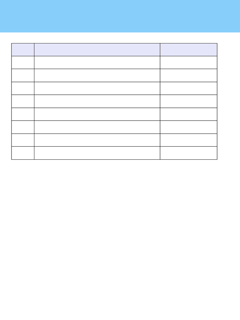 Project Index Template Guide | PDF