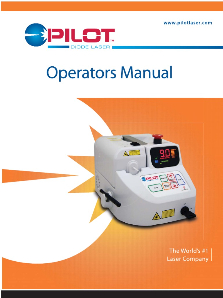 Pilot Laser Operator's Manual | PDF | Occupational Safety And Health ...
